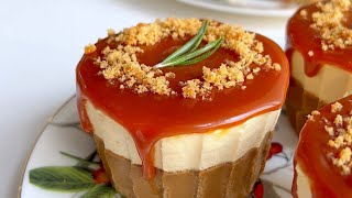 Caramel Double Cheesecake by U- Taste 4,285 views 6 months ago 8 minutes, 32 seconds