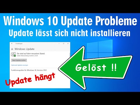 Windows 10 Update Probleme ?️ hängt und lässt sich nicht installieren ?️ Fehler