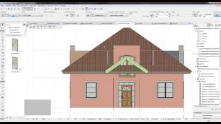 ARCHICAD project home lessons 13. ( Подрезка крыши. Ручная) ARCHICAD project home lessons 13. ( Подрезка крыши. Ручная)