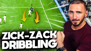 ZICK ZACK DRIBBLING - DAS FUNDAMENT IN DER OFFENSIVE | EA SPORTS FC 24 - SKILL TUTORIAL
