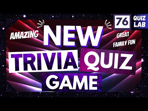 Enjoy A New Trivia Quiz Game. Great Family Fun. Exciting New Games For Youtube.