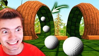 O JOGO DE GOLF com LOOPING!!! - Golf With Friends