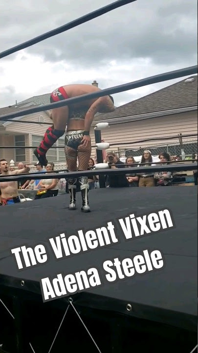 Adena Steele strikes! @SmashMasterWrasslin #WrestlingShorts #shorts #intergender #wrestling #570