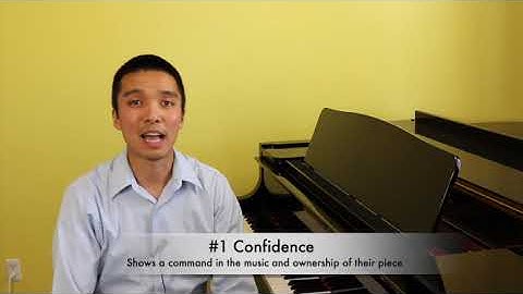 What judges look for in a competition?