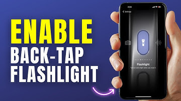 How to Turn On Flashlight by Tapping The Back of Your iPhone (2025 GUIDE)