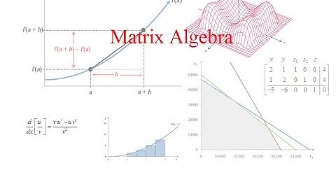 Matrix Algebra