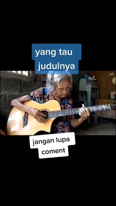 NENEK JAGO MAIN GITAR#shorts