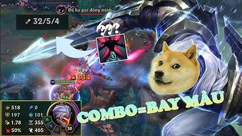 Zed URF | Quẩy Zed Hơn 30 Mạng nhưng vẫn chưa đã | cậu Vàng