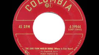 1953 HITS ARCHIVE: The Song From Moulin Rouge - Percy Faith & Felicia Sanders (a #1 record)