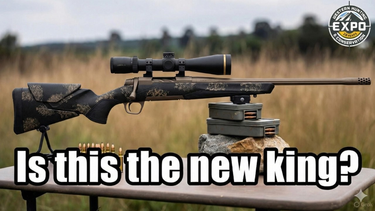 The #1 Best Deer Hunting Rifle at Western Hunt Expo Utah 2026 - Is This The New King!