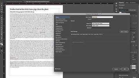 Split Columns in InDesign