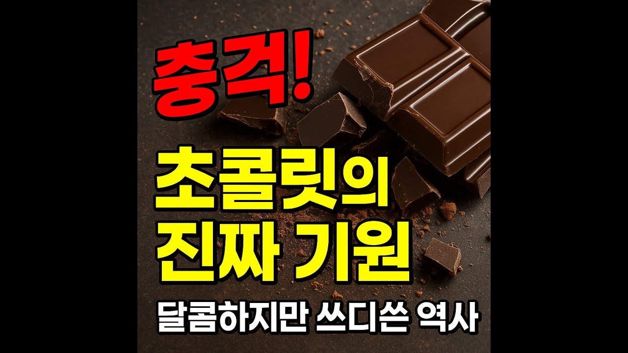 초콜릿의 기원 🍫 / The Origin of Chocolate
