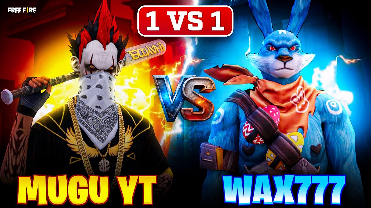 MUGU YT VS WAX 777 ⚡ Pure International 1v1 Battle | Free Fire MAX
