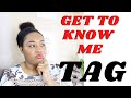 GET TO KNOW ME TAG | (NEW YOUTUBER) | LOVE JENN XO
