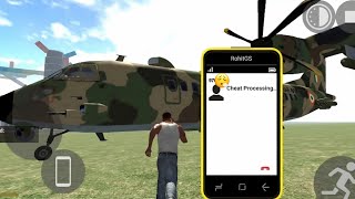 ARMY PLANE cheat code in indian bike driving 3D | Indian Bike Driving 3d Army Plane Cheat Code  screenshot 1