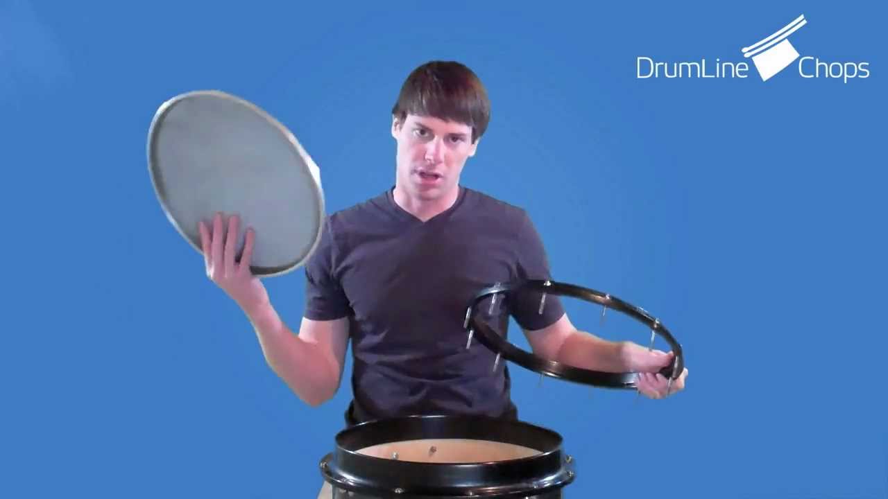 How to Change a Marching Snare Drum Head YouTube