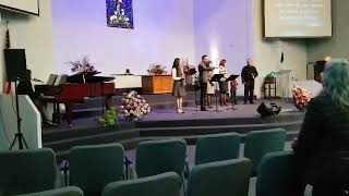 Ivan The Soloist Accompanying The Group Vda In Worship With “Alza Tu Voz”