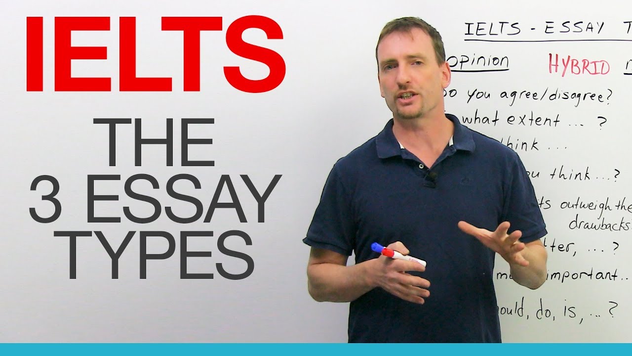 how to write different types of essays in ielts