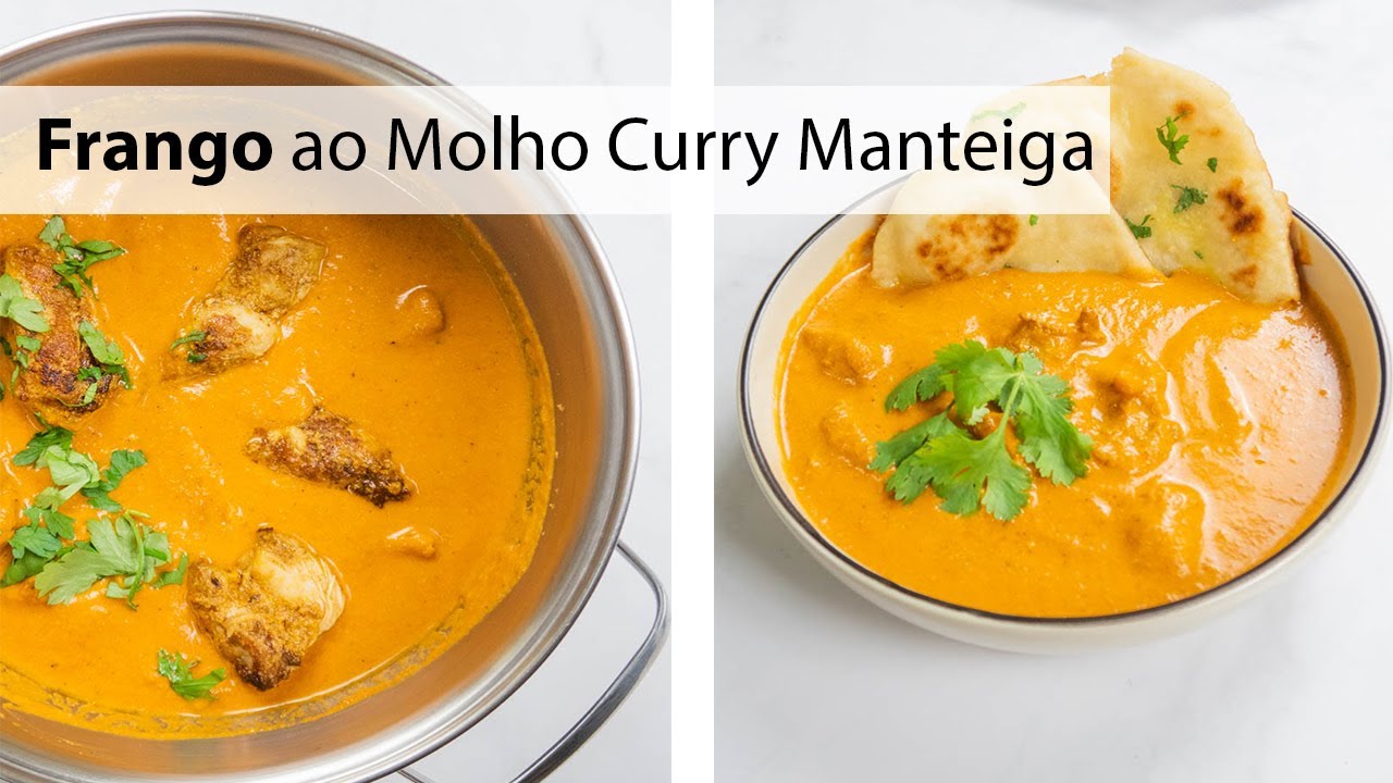 FRANGO AO MOLHO CURRY MANTEIGA