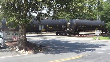 NS 67Z w/  NS 9209,  NS 9278 and 90 Empty Tank Cars through Alburtis Friday Afternoon 7/26/19