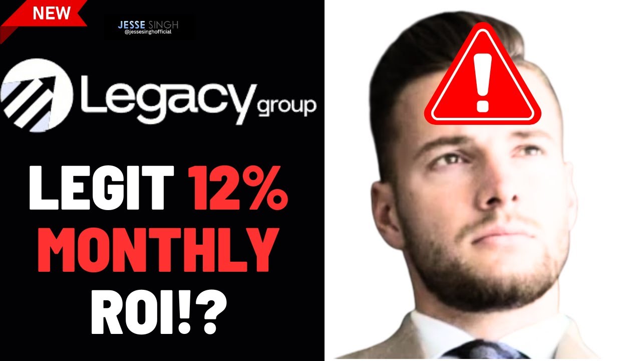 NEW Crypto Platform EXPOSED: Legacy Group Review (12% Monthly ROI Scam or AI Trading Opportunity?)