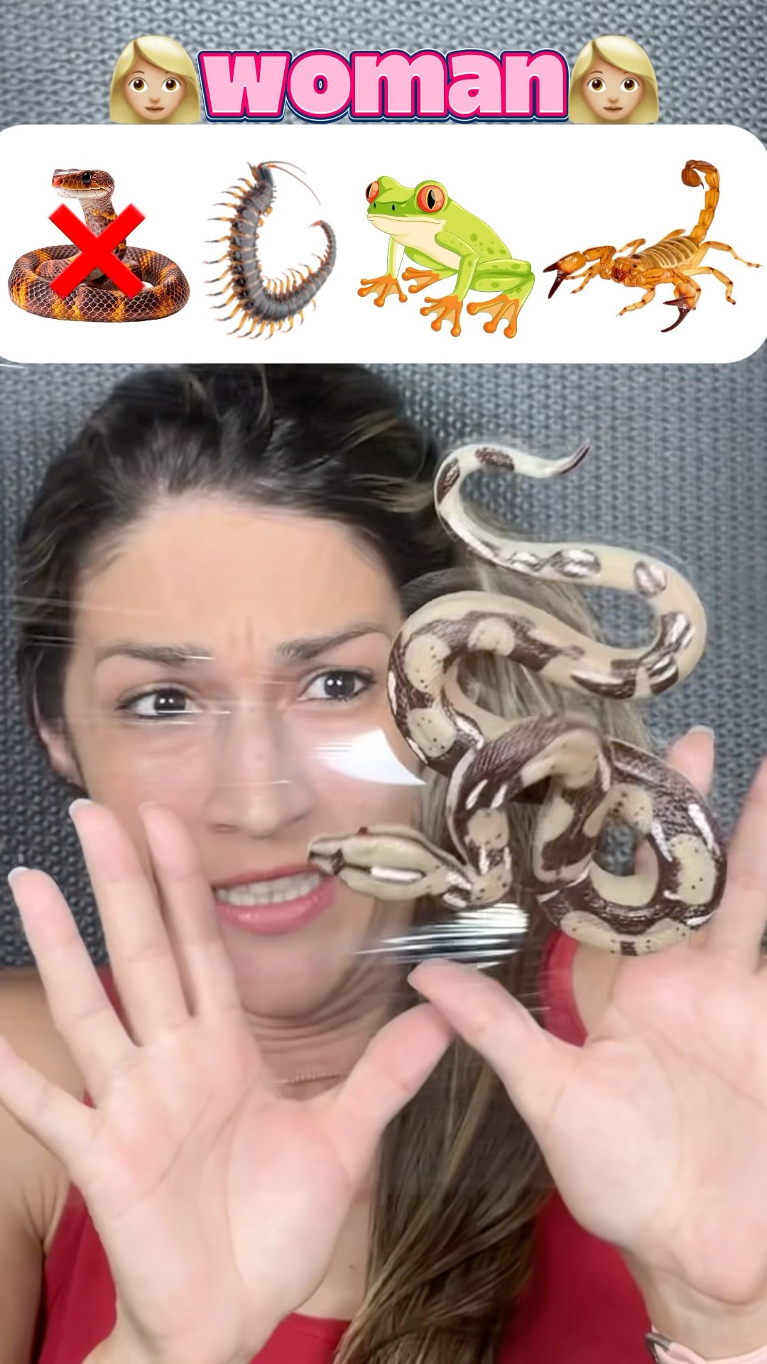 Quem vai assustar com a cobra?!? #shots #challenge