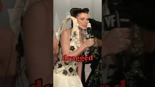 Julia Fox SHUTS DOWN embarrassing “influencer” red carpet interview!