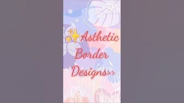 Top 5 Border design ideas || Border design || #borderdesign #projectworkdesigns #youtubeshorts