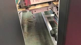 For sale automatic down folder gluer with fully stacking machine. Using stand-alone or linkage line