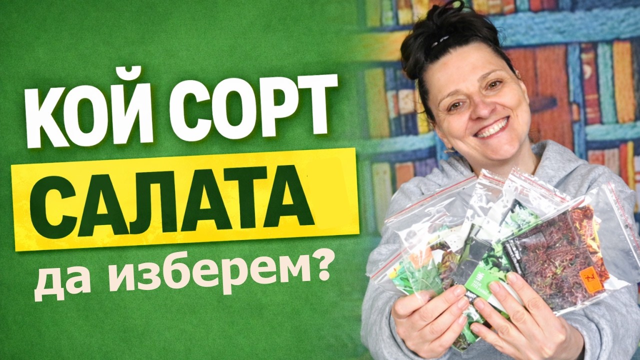 Маруля или салата? Кой сорт да изберем за градината?