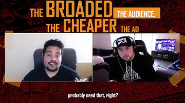 Broader the Audience Cheaper the Ad
