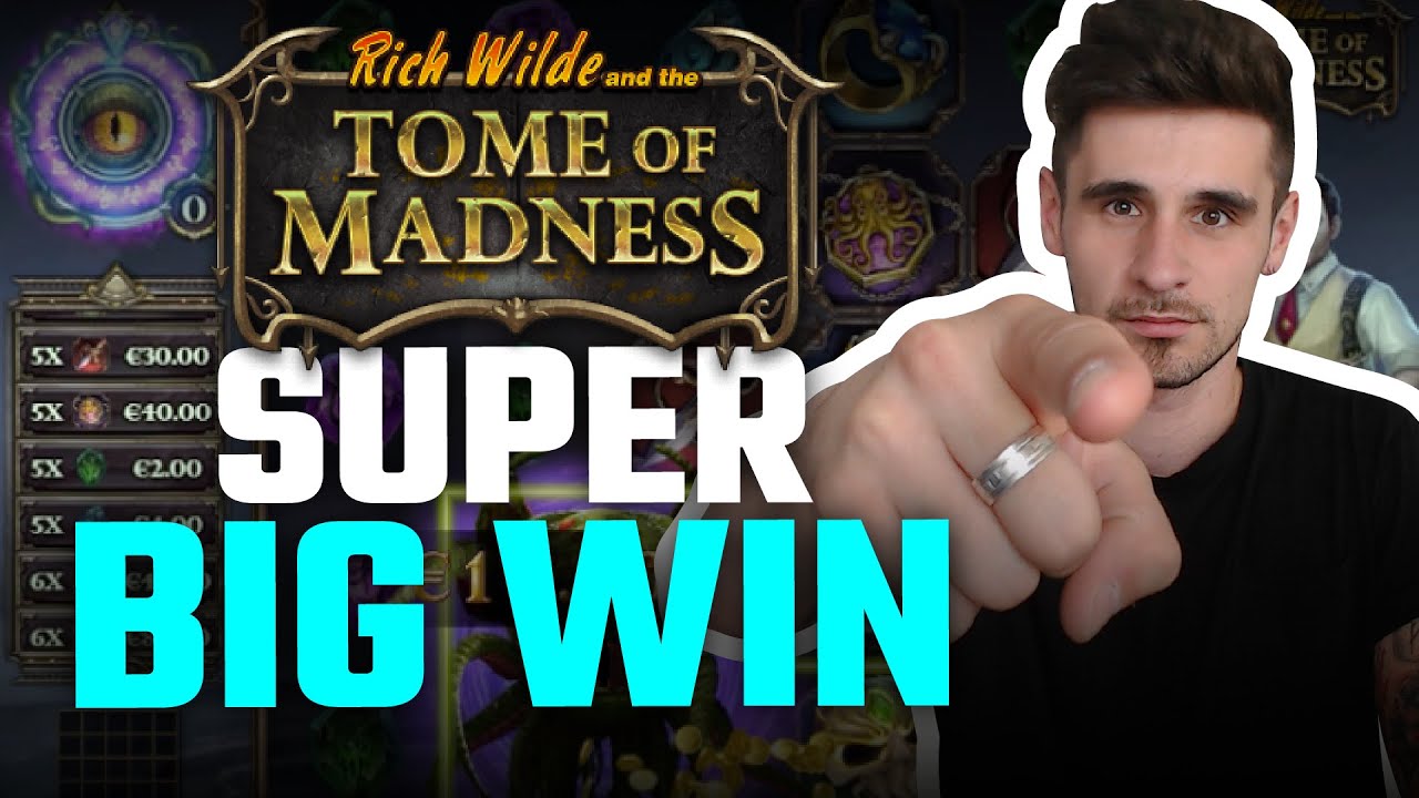 €1.5k hit! Tome of Madness - Online Slots! MG Twitch!