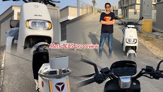 Metro E8S pro electric scooty 🛵| Review #scooty #review