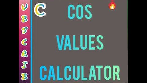 Calculate COSINE values || C program to find cos values #coding #programming #shorts #tutorial