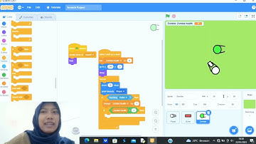 Game Zombie Shooter pada Aplikasi Scratch