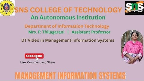 DT video on Impact of environment | MIS | SNS Institutions