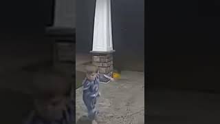 He Sees It… Then Panics
