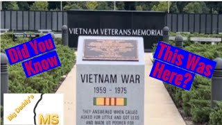 Vietnam War Memorial In Tupelo MS