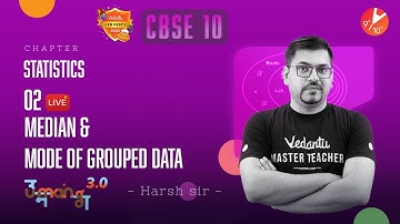 Statistics L-2 | Median & Mode of Grouped Data | CBSE Class 10 Maths Chapter 14 | Term 2 Solutions