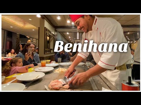 Benihana Restaurant, California | Amazing Chef Cooking In Front of You
