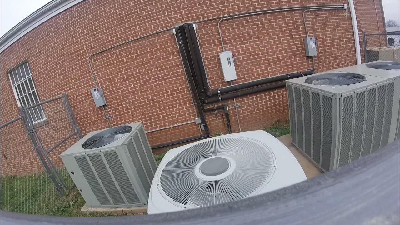 Trane XB13 Central Air Conditioner and 2 Odyssey Tranes. YouTube