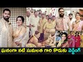 Senior actress Sumalatha son Abhishek wedding photos