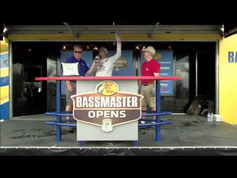 bass fishing at night Open weigh-in: 2018 Eastern 1 - Day 1