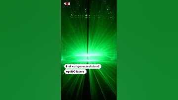 Wereldrecord lasers