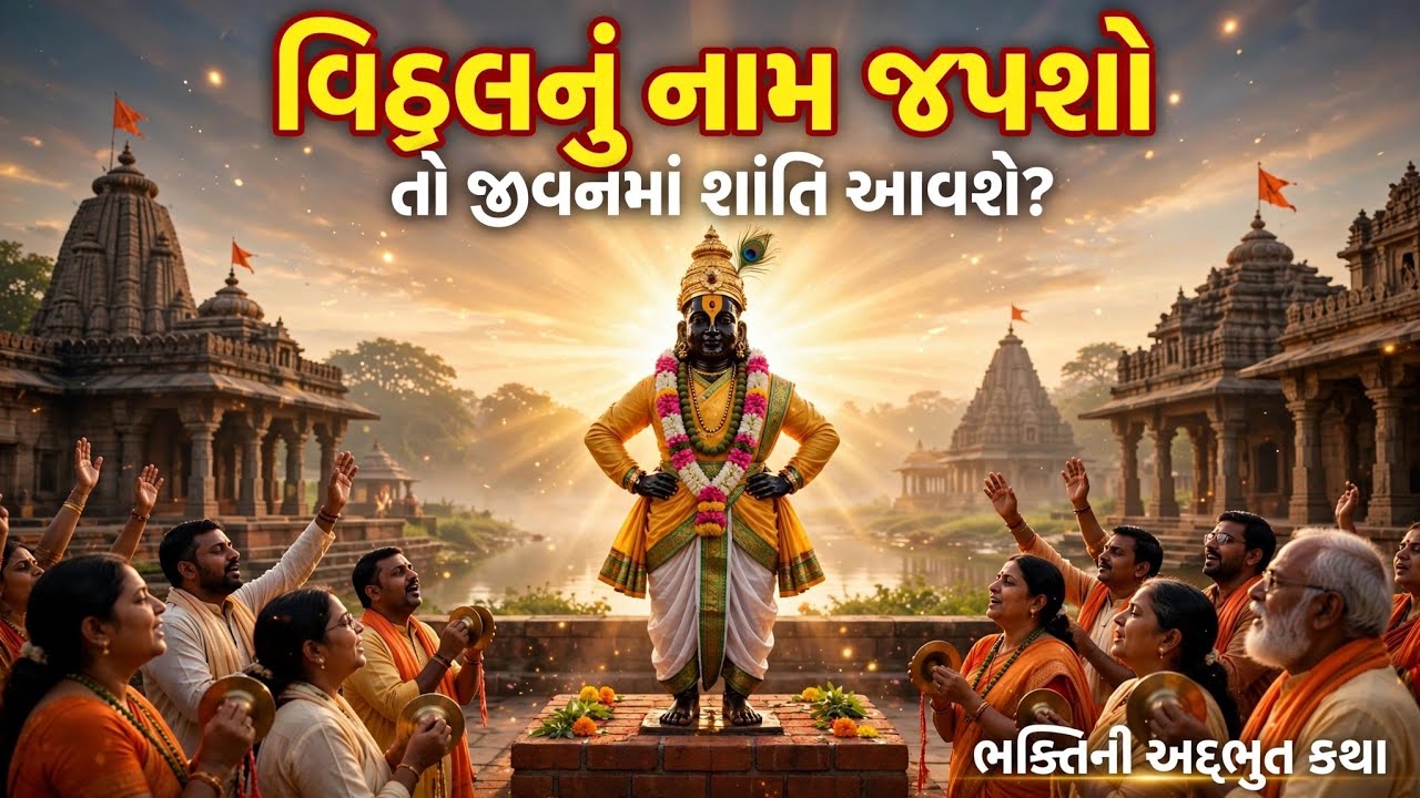 🚩 વિઠ્ઠલનું નામ જપશો તો જીવનમાં શાંતિ આવશે? | ભક્તિની અદ્ભુત