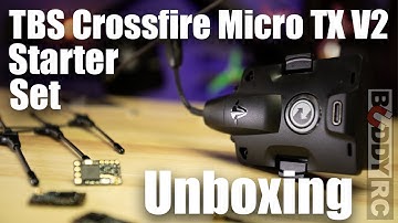 TBS Crossfire Micro TX V2 Starter Set UNBOXING