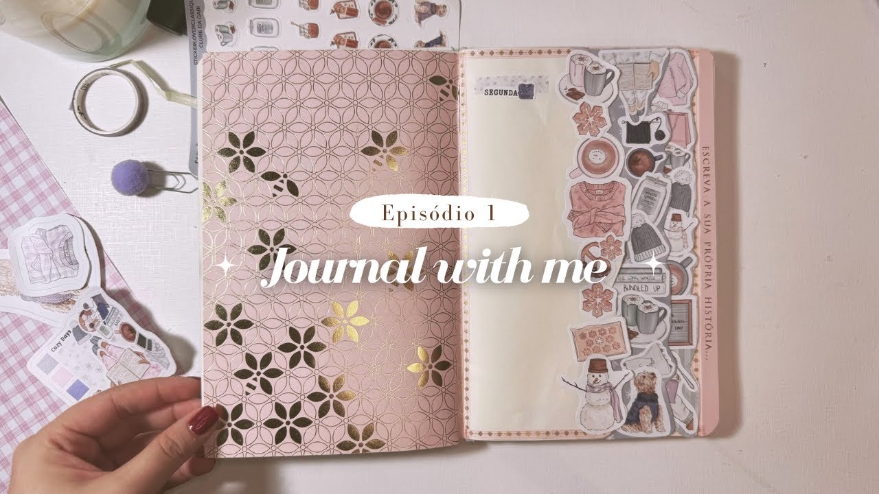 Começando um journal comigo | Journal with me ✨