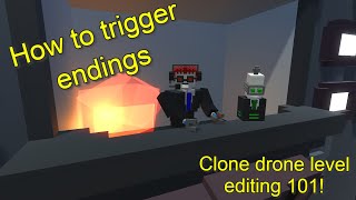 Clone drone Level editor tips! - Events being triggered after every enemies death - CyberWolf