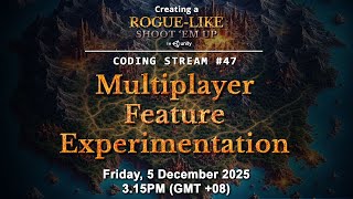 Coding Stream #47 — Creating a Rogue-like (like Vampire Survivors) in Unity