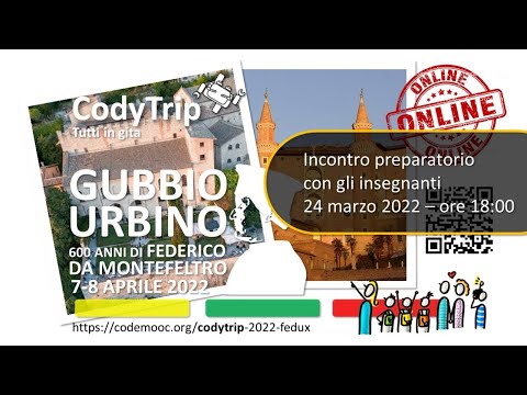 CodyTrip 2022 FeDux - Incontro preparatorio
